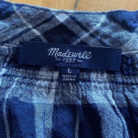 Madewell  linen blend shirt - Picture 5 of 6